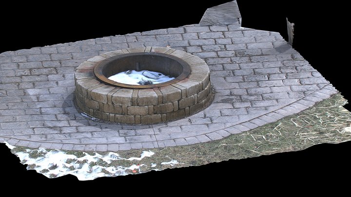Fire Pit 3D Model