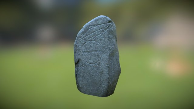 Kintore Pictish Stone 3D Model