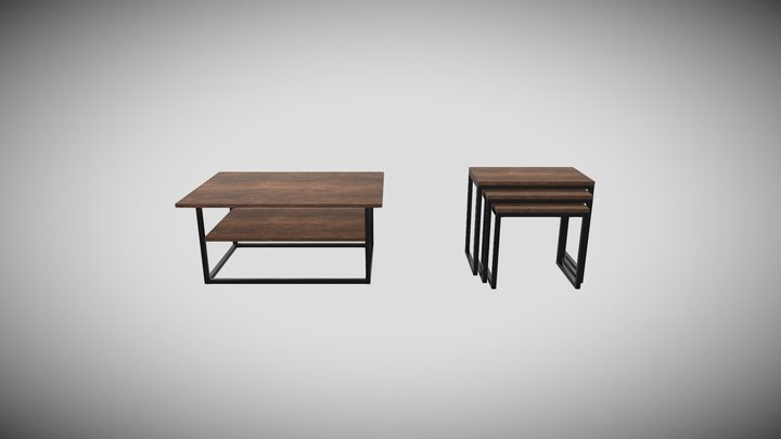 Coffee Tables (Free) 3D Model