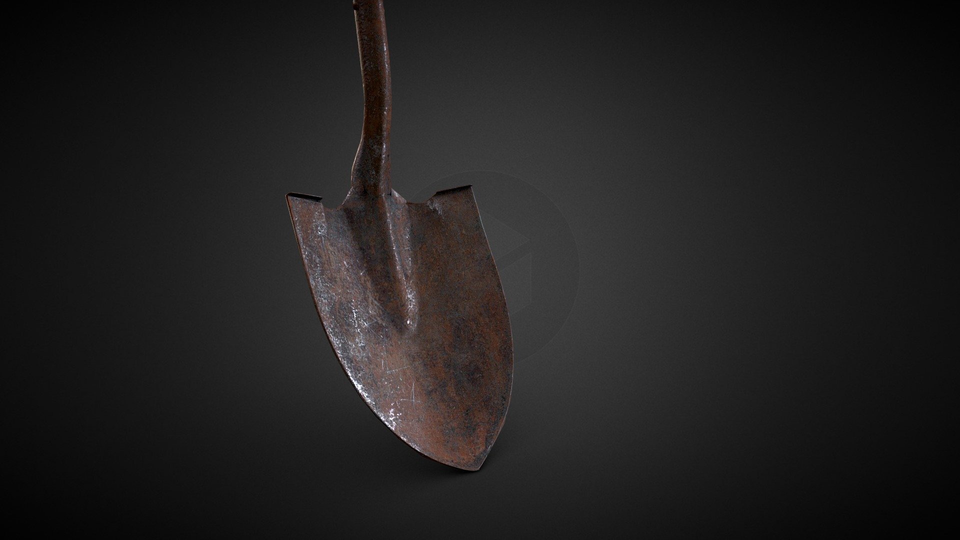 Old Shovel Download Free 3D model by Oliver Triplett (OliverTriplett