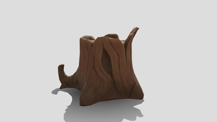 stylized trunk 3D Model