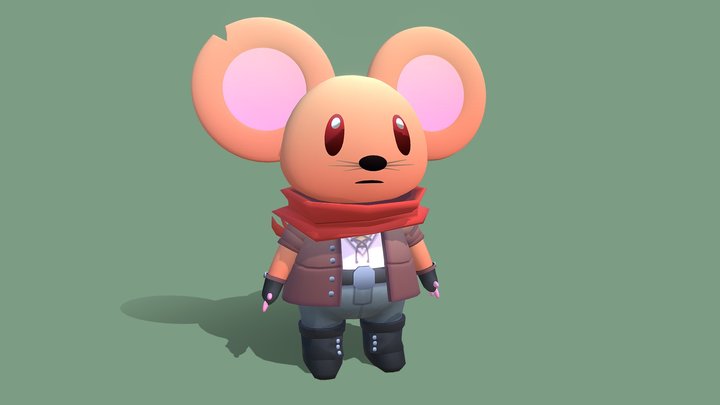 Rogueish Mouse 3D Model