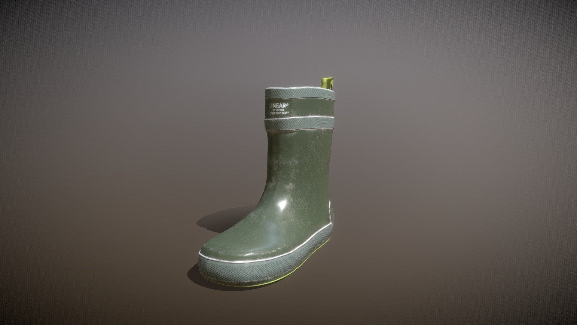 HIGH POLY rubber boot from 3D Scan - Download Free 3D model by Dan-Levi ...