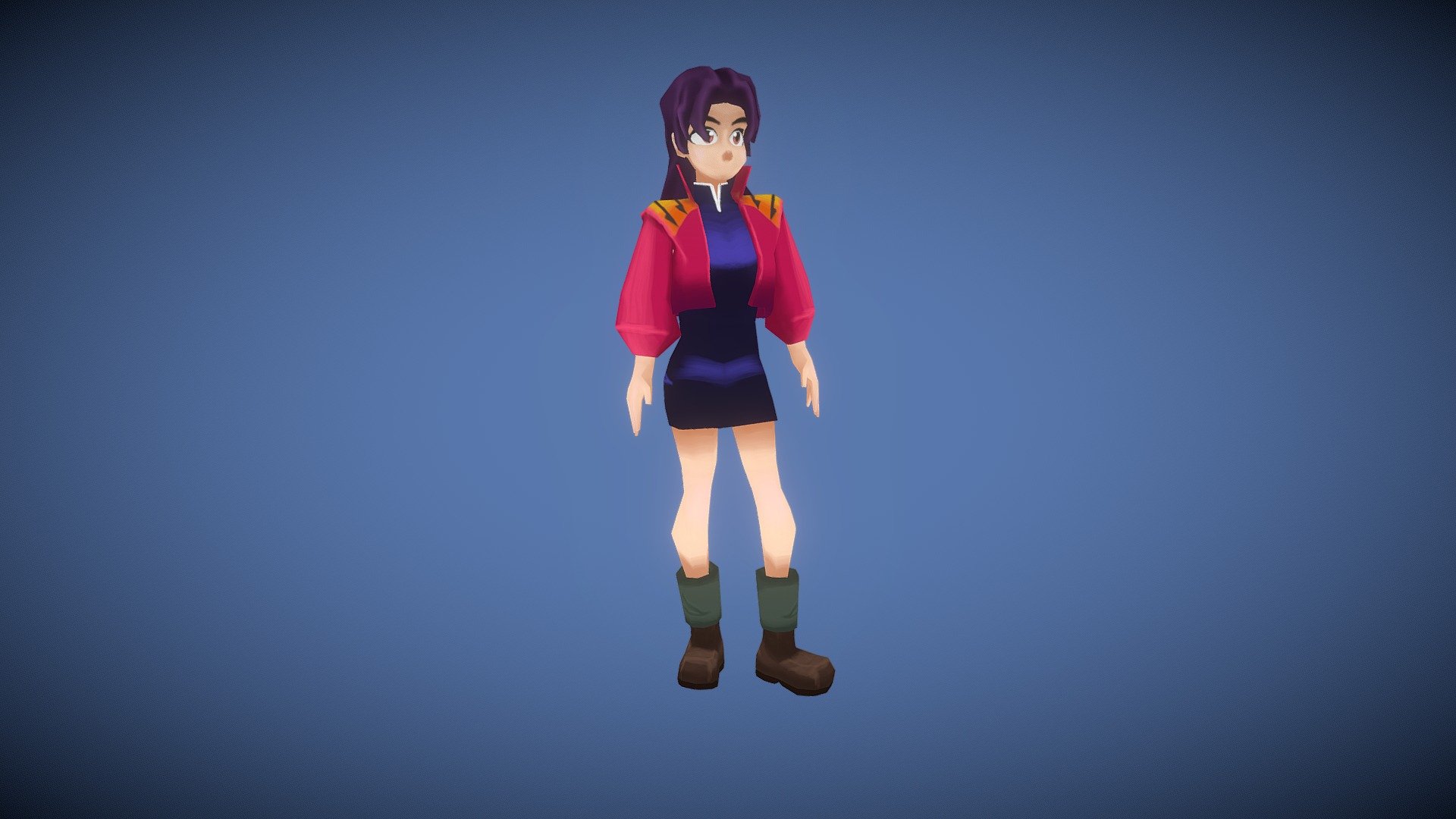 Major Katsuragi Misato - 3D model by Revooh (@Revooh) [5eabe48]