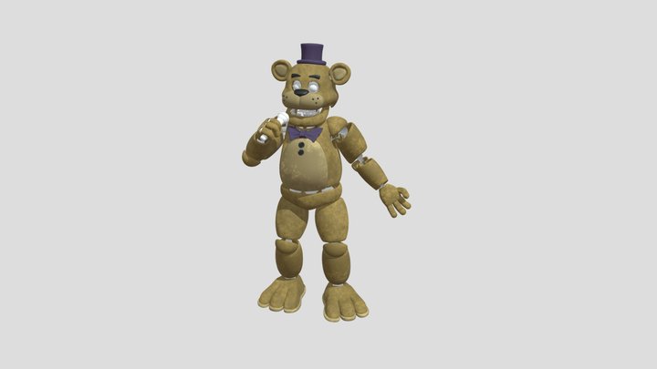 Torres' Fredbear Edit By Dam 3D Model