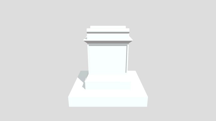 Augustan Altar, Pompeii 3D Model