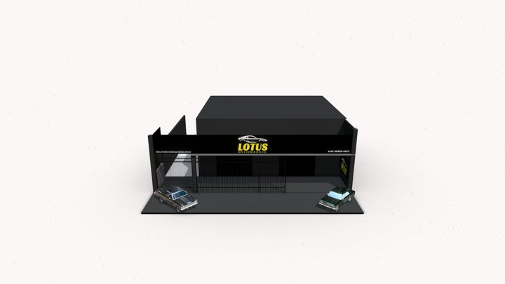 LAYOUT LOTUS 3D Model