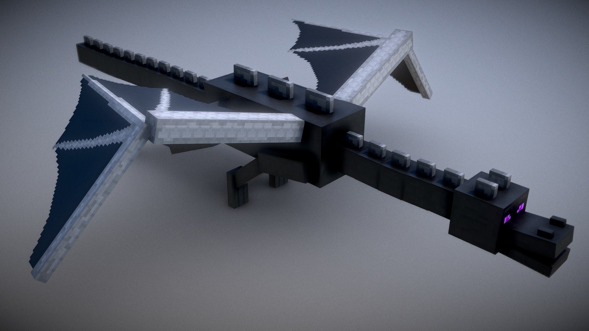 Minecraft - Ender Dragon - Download Free 3D model by Vincent Yanez