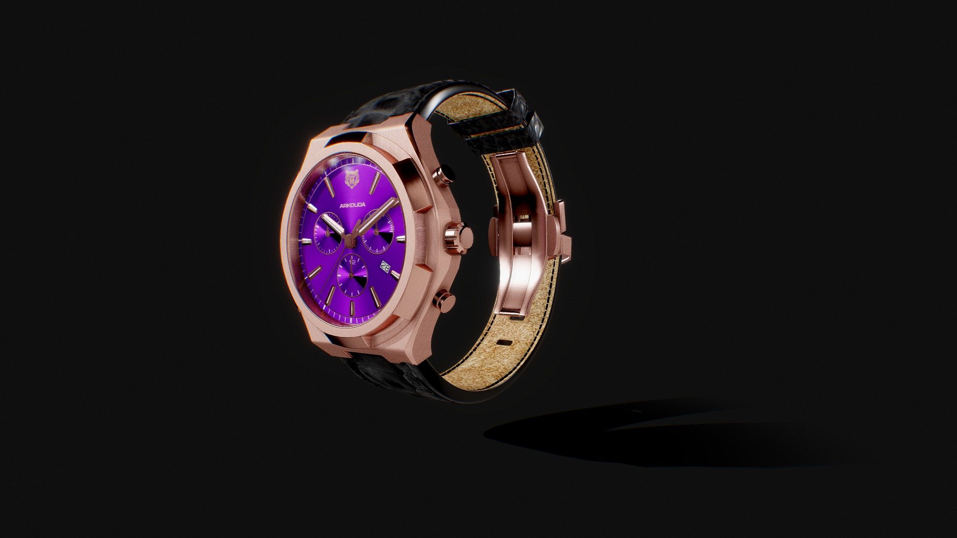 VOL-10 RG Purple Leather