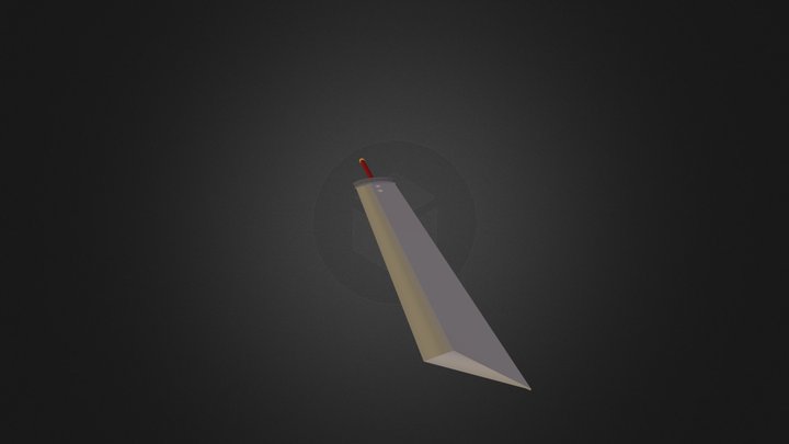 FF7 Buster Sword 2 3D Model