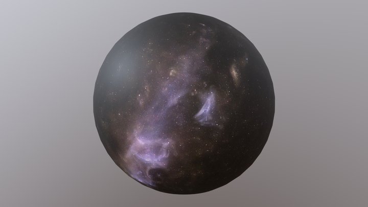 Sky Pano Milkyway 3D Model