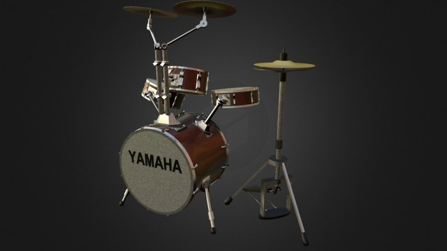 Yamaha HG6T46RM 3D Model