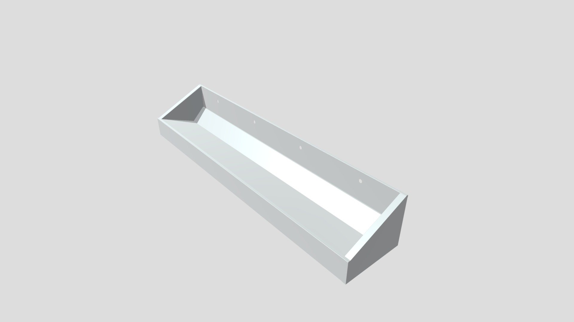 ImageToStl_com_раковина коллективная - Download Free 3D model by ...