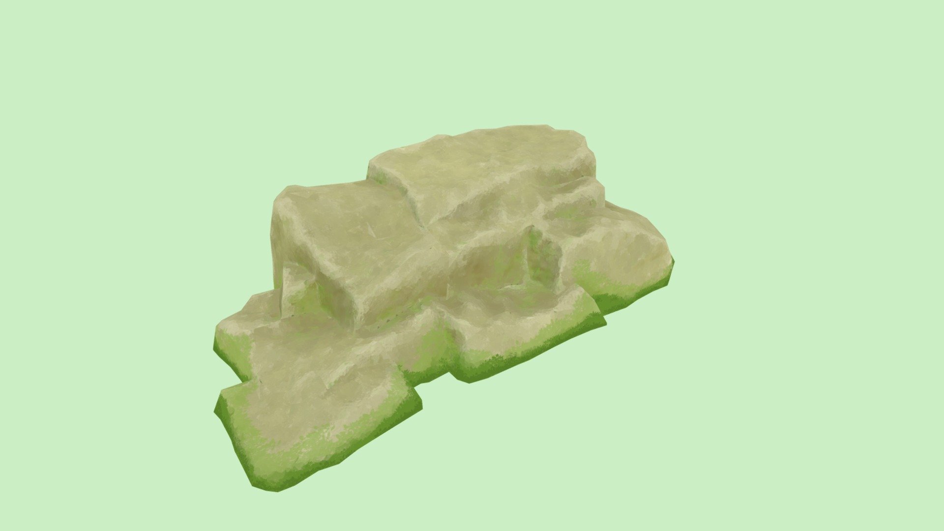 Ghibli Inspired Rock - Download Free 3D model by dheina [5eb3505 ...