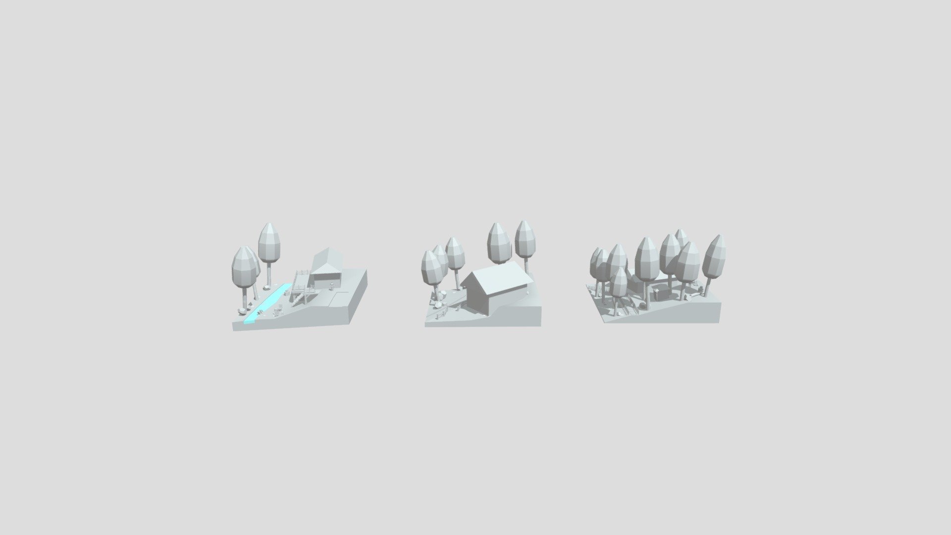 3D1_Blockouts - 3D model by maxim.ravich [5eb37db] - Sketchfab