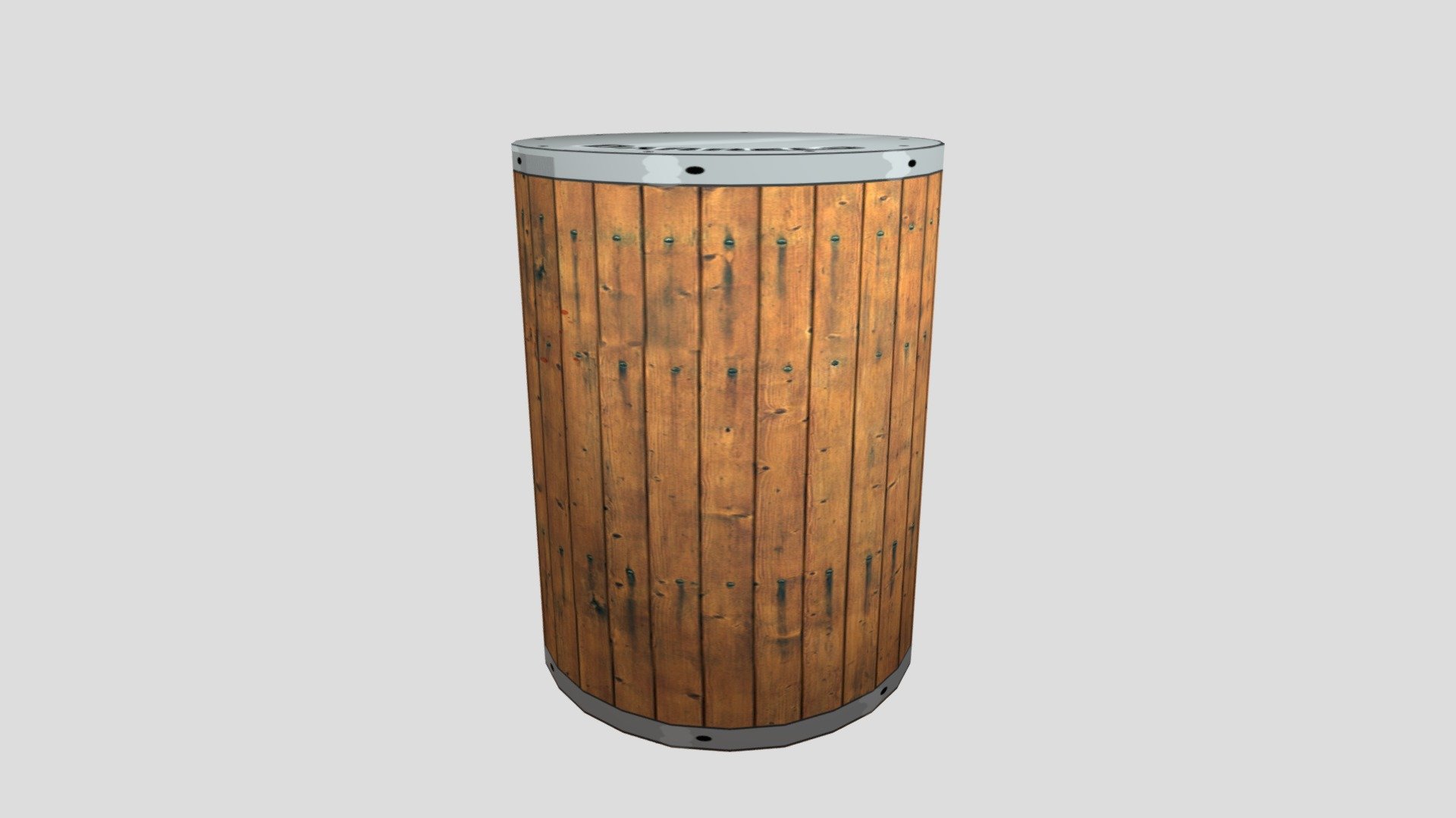 Wooden Barrel