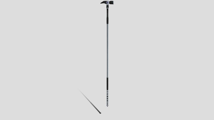 warhammer cane 3D Model