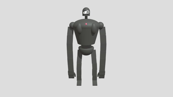 GeoShapesRobot 3D Model