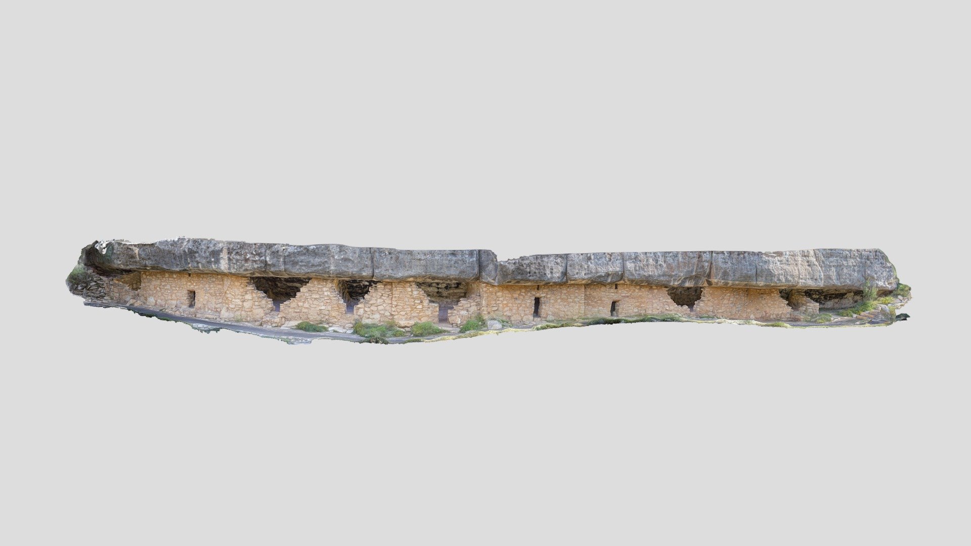 WACA 9-Room with exposed room interiors — Sketchfab embed 3D viewer