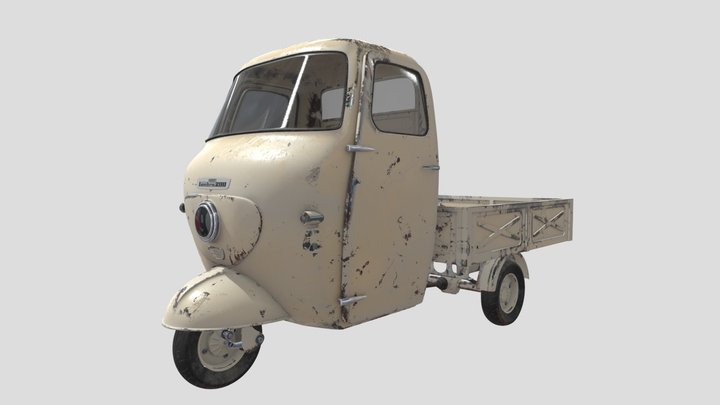 Innocenti Lambro 3D Model