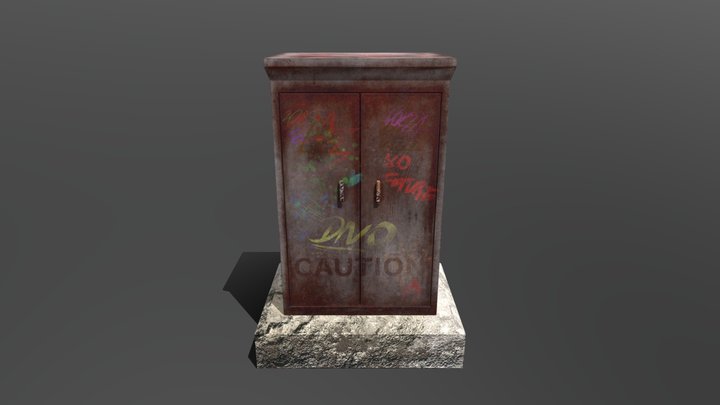 Electric box 3D Model