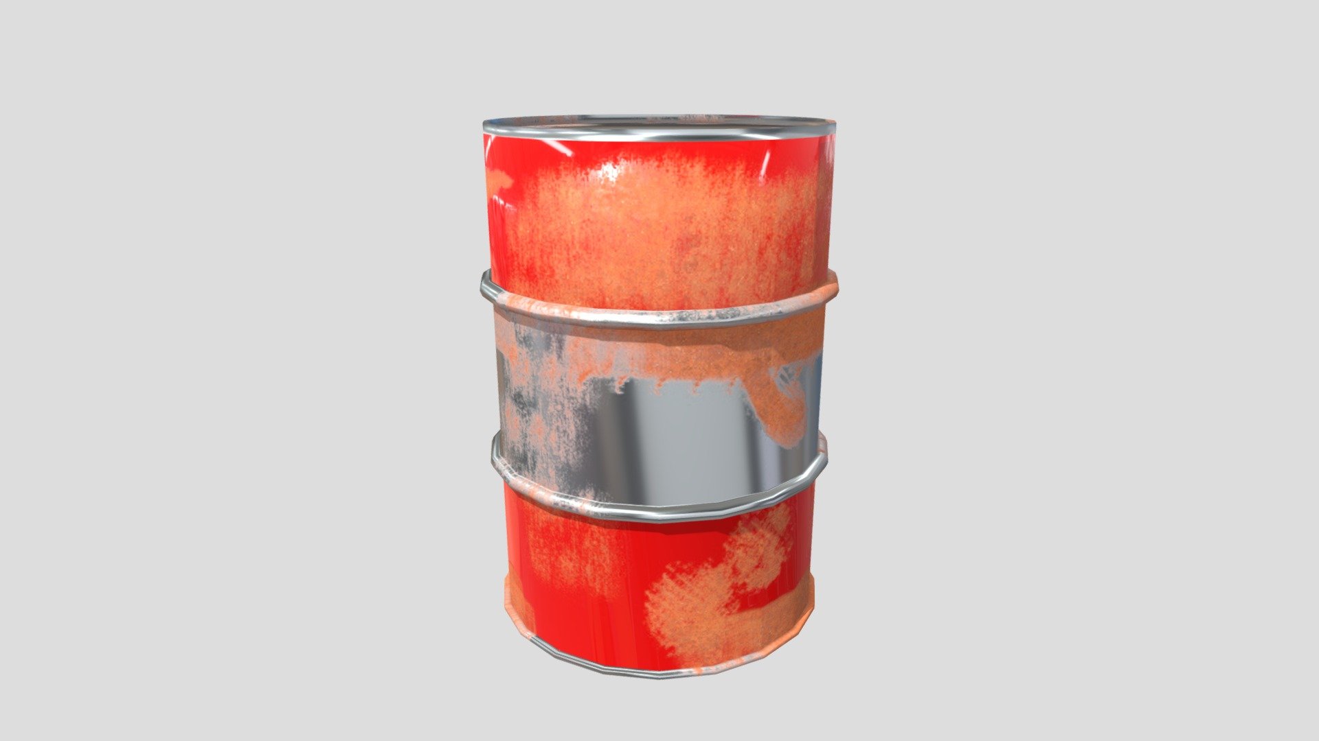 Oil Drum - 3D model by Callum_Judge [5eb846b] - Sketchfab