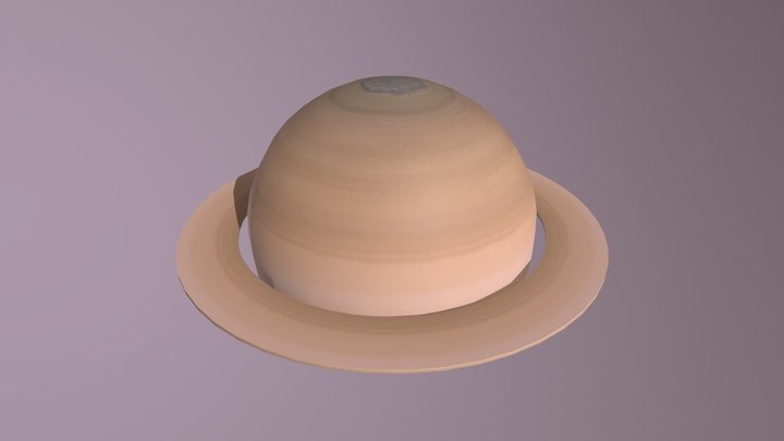 Saturn 3D Model