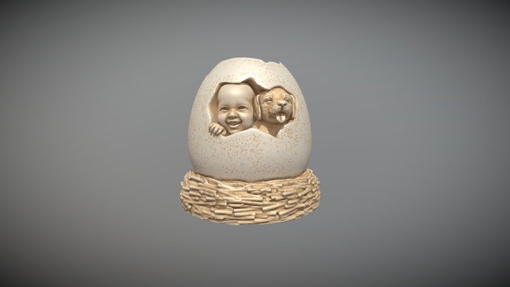 nest flowerpot 3D Model