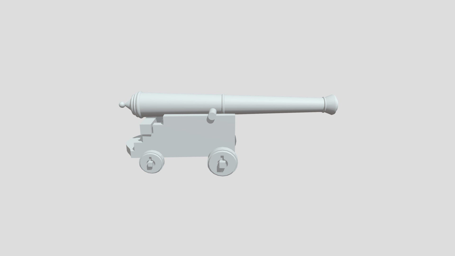 Low Poly Cannon
