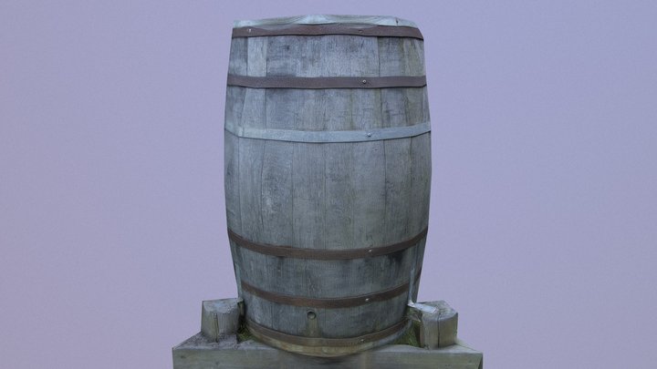Barrel 3D Model
