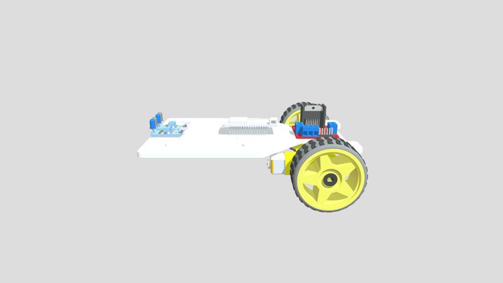 Carrito_ Seguidor_ Grupo4 3D Model