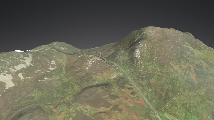 Mamore Gap, Co. Donegal – Free 3D Model STL