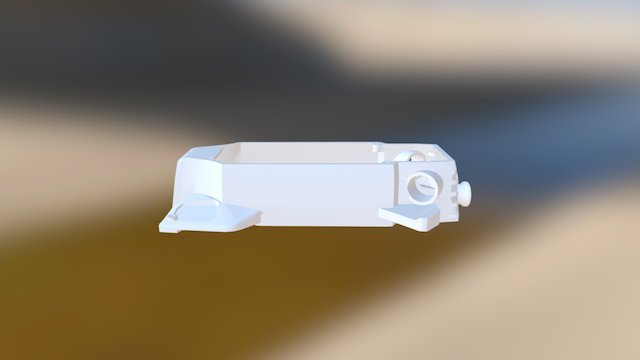 Foldable Drone (DJI Mavic Clone) 3D Model