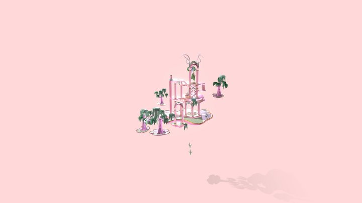Pink palace 3D Model