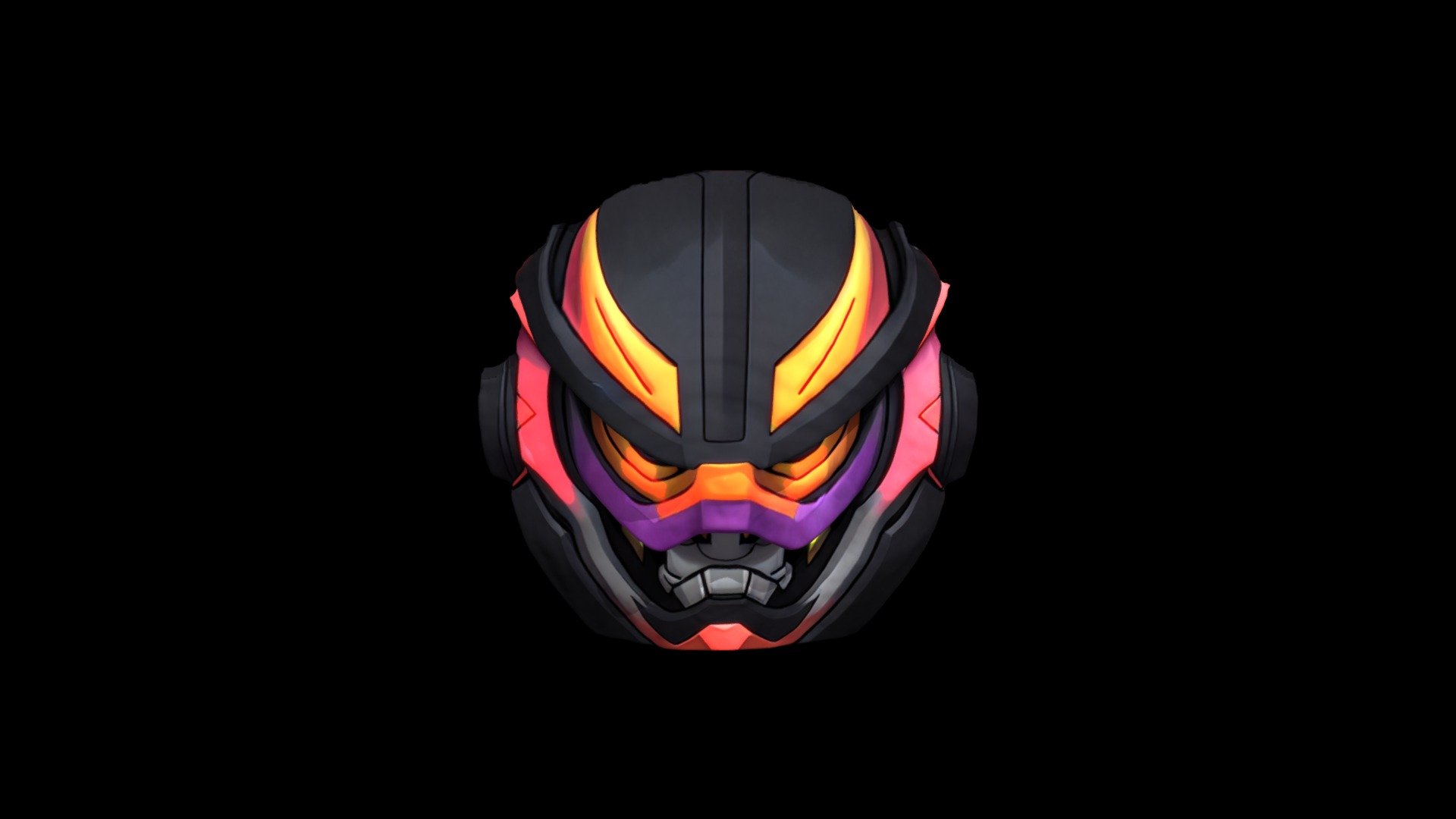 Helmet Mask Robot Cartoon 446 - Download Free 3D model by klrxyz ...