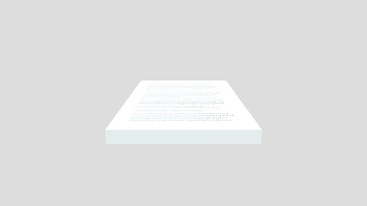 Full cover matte foundation 3D Model