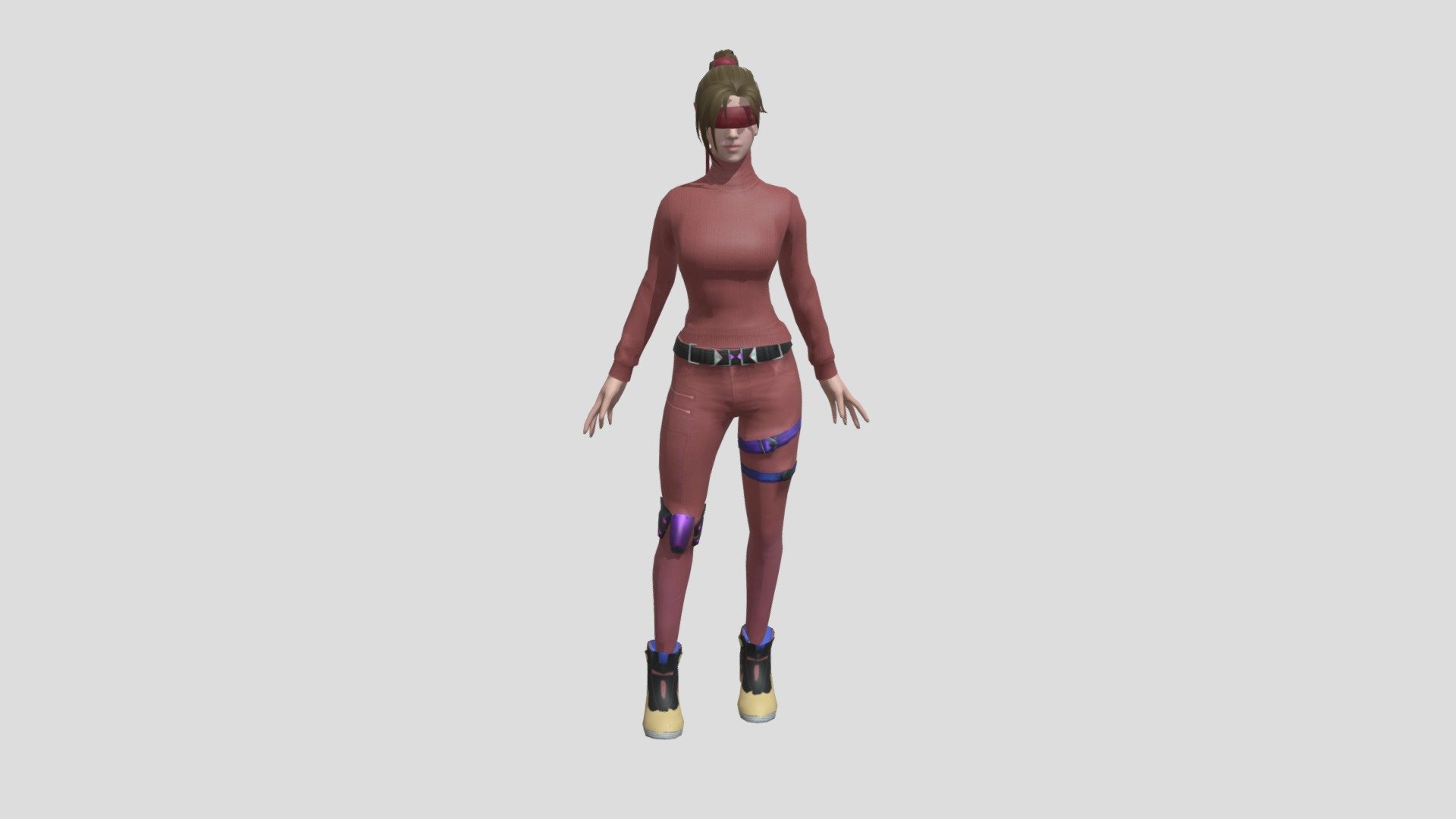 Free Fire Girl character - Download Free 3D model by mannimanpreet522 ...