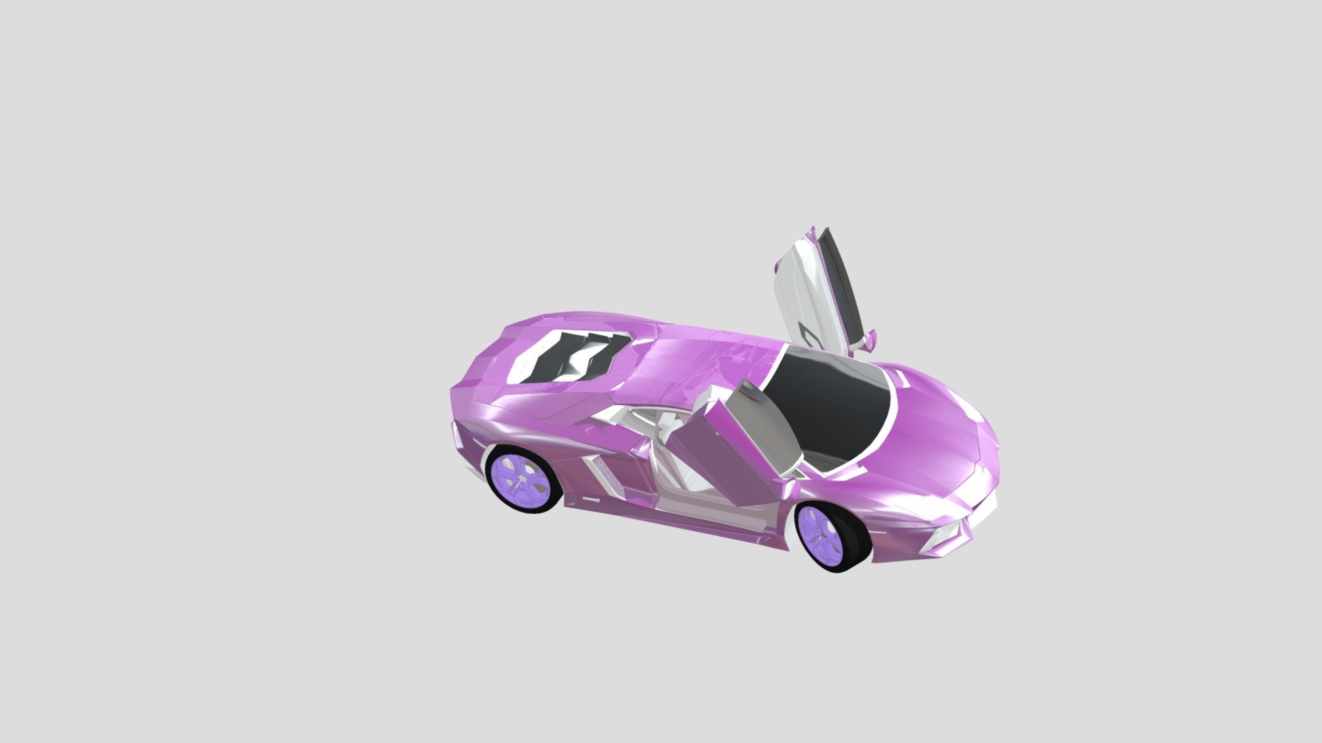 Pink car