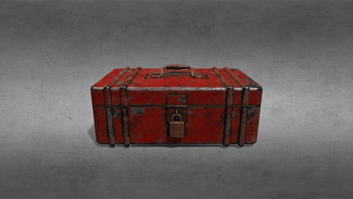 Dirt ToolChest 3D Model