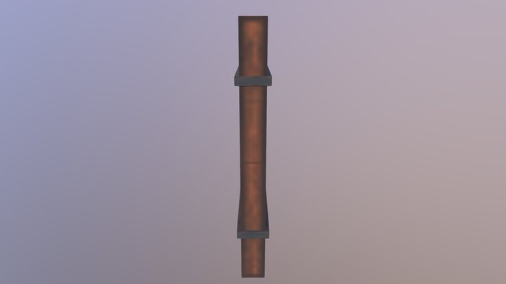 Doku Acacia Door 3D Model