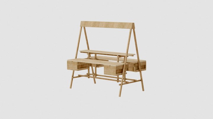 rietveld table 3 3D Model