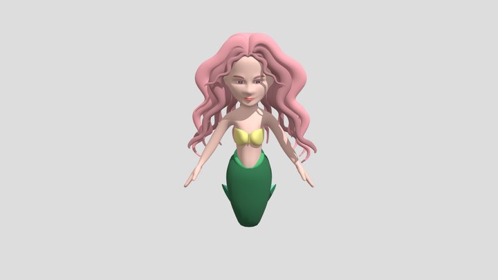 The Siren 3D Model