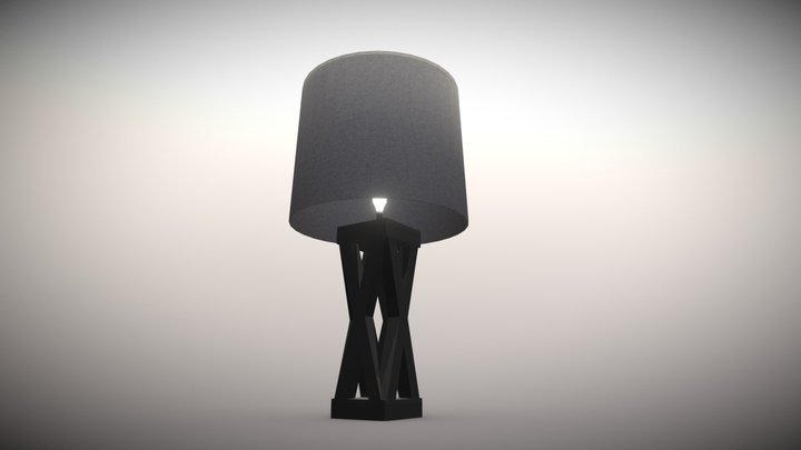 Bedside Lamp 3D Model