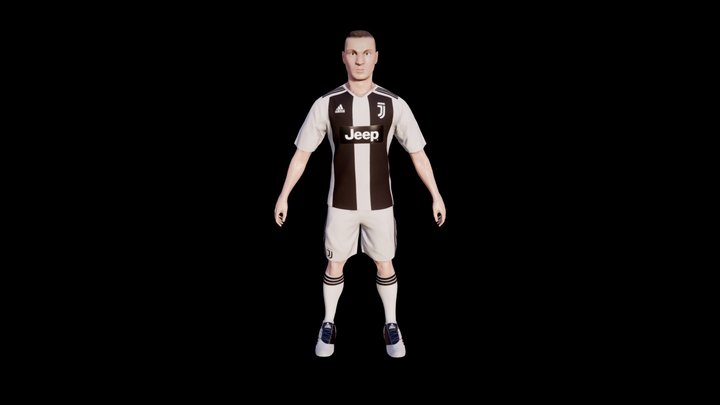 CR7 - Juventus 3D Model