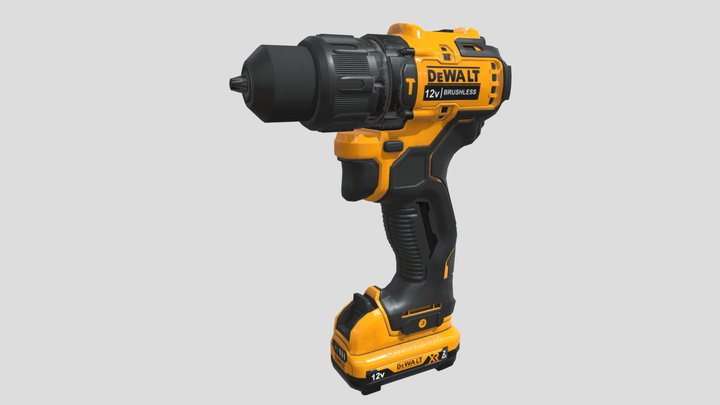 Drill  DeWalt 3D Model