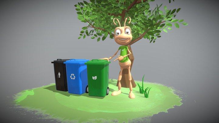 EMAC_Normas para el reciclaje. 3D Model