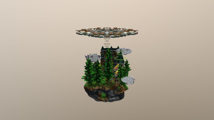 mineheroes spawn 3D Model
