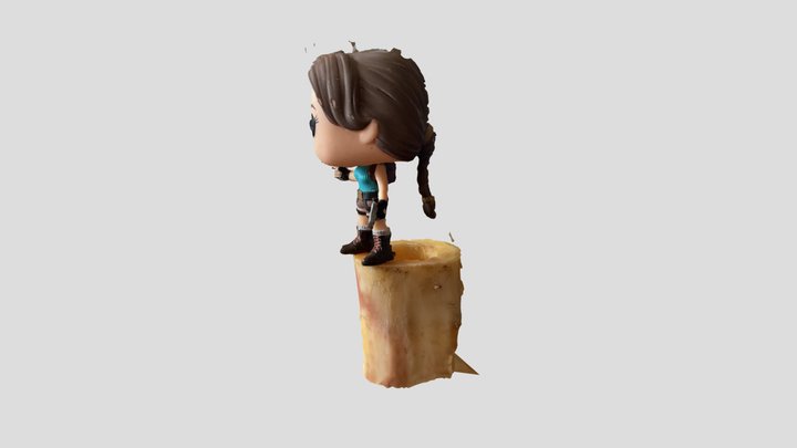 Tomb Raider toy 3D Model