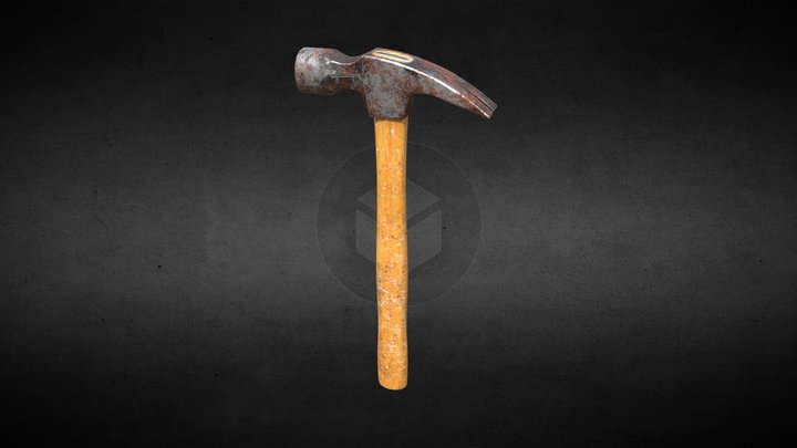 Claw Hammer 3D Model