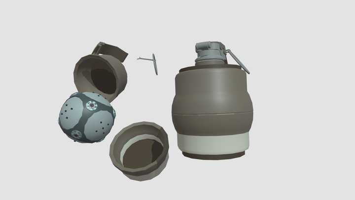 Grenade MGO 3D Model